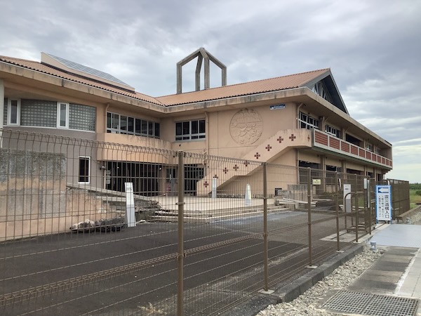 震災遺構の中浜小学校 中浜小学校