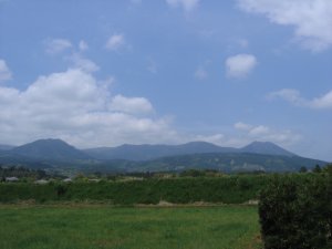 霧島連山をのぞむ