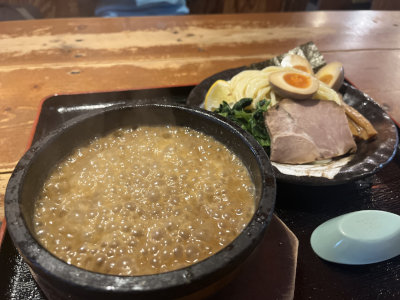 秋田と言えばつけ麺。？オイシカッタデス。